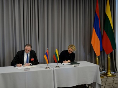 Armenia, Lithuania sign Memorandum of Understanding on cooperation in technology, innovation (PHOTOS)