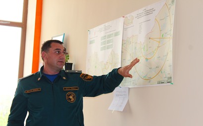В Армении прошли занятия на тему «Организация мероприятий по защите населения при авариях АЭС»