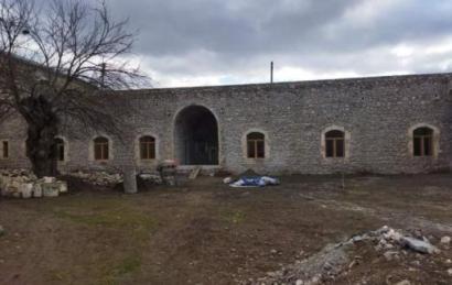 В монастырском комплексе Амарас в Нагорном Карабахе продолжаются восстановительные работы
