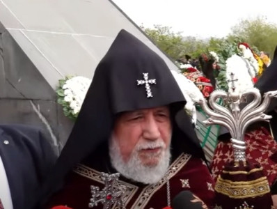 Католикос всех армян отказался комментировать заявление премьер-министра об отношениях с церковью