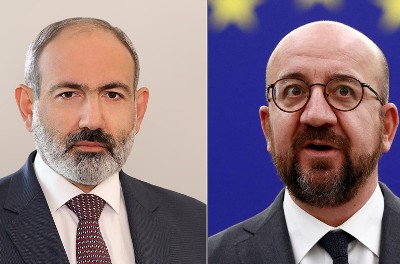 Armenia PM has telephone conversation with European Council head