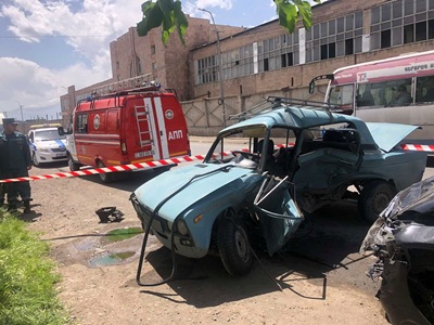 ДТП в селе Айнтап: есть пострадавший