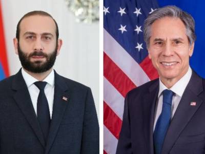 Armenia’s Mirzoyan to meet with US Secretary of State