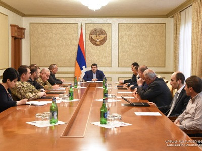 President of Artsakh convenes Security Council session