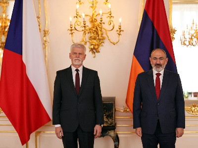 Meeting between Prime Minister of Armenia and President of the Czech Republic held in Prague