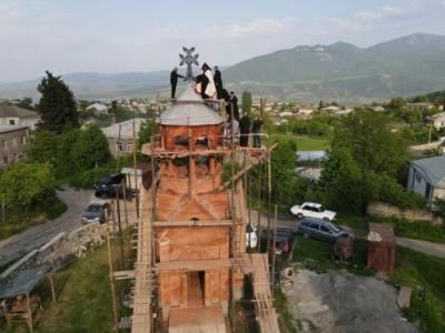 Արցախյան պատերազմի բոլոր հերոսների հիշատակը հավերժացվող եկեղեցի է կառուցվել Աչաջուրում
