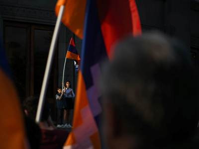 Participants of rally in Yerevan's Freedom Square demand freedom of self-determination for Artsakh