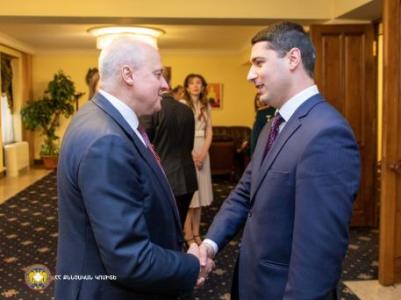 Արգիշտի Քյարամյանը «Հաղթանակի օրվա» առթիվ մասնակցել է ՌԴ դեսպանատան միջոցառմանը