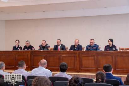 Глава МВД Армении представил в Тавуше процесс формирования патрульной службы