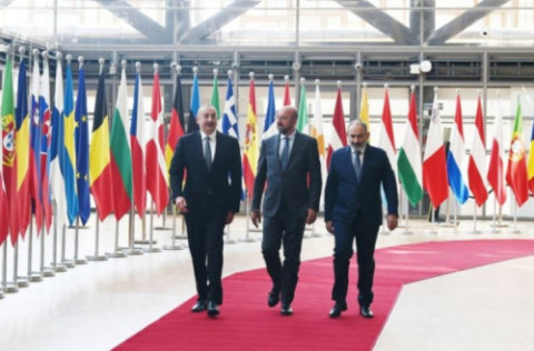 Michel-Pashinyan-Aliev meeting starts in Brussels