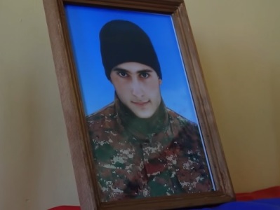В Гарни скорбят по погибшему 20-летнему солдату Нареку Багдасаряну