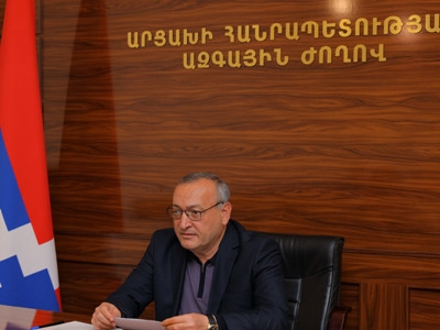 Արցախի ԱԺ-ն նիստ կգումարի մայիսի 18-ին. Արթուր Թովմասյանի մոտ քննարկվել են օրակարգի հարցերը