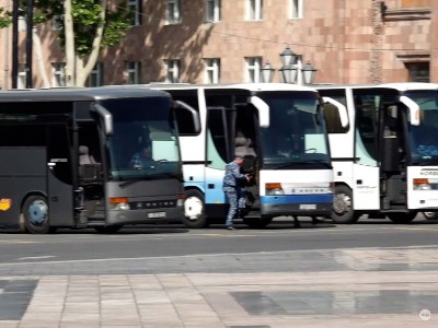 В связи с пресс-конференцией Пашиняна на площади Республики сосредоточены силы полиции