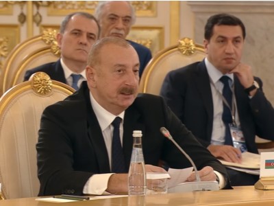 Ալիեւը հայտարարել է ԵԱՏՄ անդամ երկրների հետ փոխադարձ ապրանքաշրջանառության աճի մասին