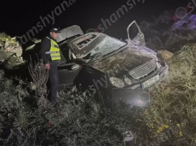 В аварии в Арагацотнской области пострадала 5-месячная девочка