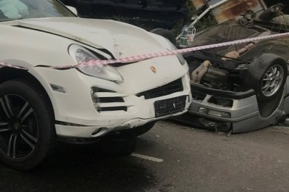В Котайке у перекрестка двух сел столкнулись два автомобиля: есть пострадавший