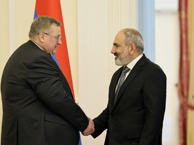 Pashinyan, Overchuk discuss matters related to border control based on parties’ sovereignty