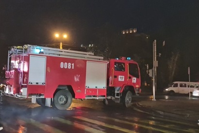 В ночном клубе города Артик вспыхнул пожар