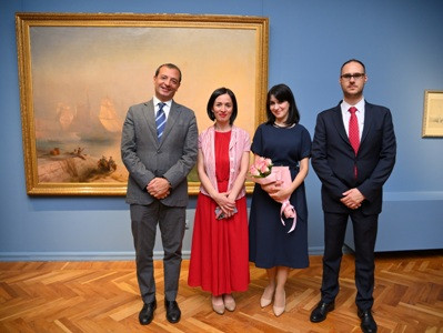 Aivazovsky works’ permanent exhibition reopens at National Gallery of Armenia