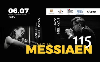 Olivier Messiaen-115: Celebrated Armenian musicians to perform in special concert