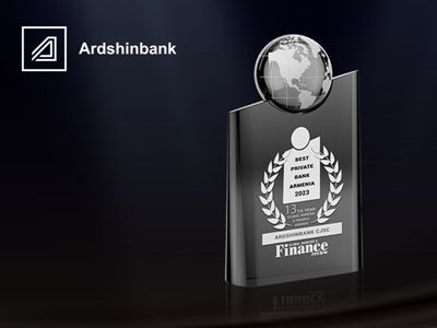 Private Banking Ардшинбанка признан лучшим в Армении по версии Global Banking & Finance Review