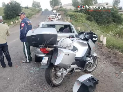 Սյունիքում իրանցի ոչ սթափ վարորդը Renault-ով բախվել է Toyota-ին, Toyota-ն՝ BMW մոտոցիկլետին, վերջինս էլ՝ Օպել-ին