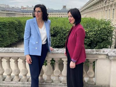 Ժաննա Անդրեասյանը հանդիպել է Ֆրանսիայի մշակույթի նախարարին