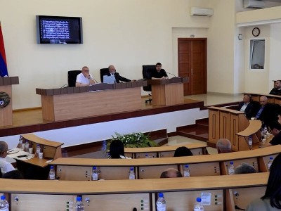 Karabakh President: Azerbaijan says first point to sit on table is to disband Defense Army; well go disband it!