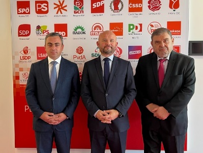Իշխան Սաղաթելյանը Բրյուսելում հանդիպել է Յանեք Փոլետի հետ