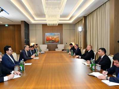 Azerbaijan president, Iran FM discuss communications between ‘East Zangezur Economic Region’ and Nakhchivan