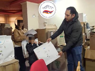 44-օրյա պատերազմում զոհված արցախցիների երեխաների ամանորյա նվերները հասան հասցեատերերին
