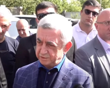 Armenia ex-President Sargsyan on PM Pashinyan: Slandering others to save one's own skin is immoral