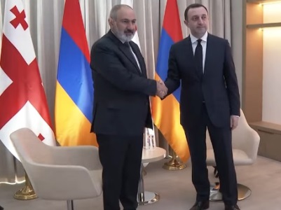 Armenian Prime Minister Pashinyan had a one-on-one meeting with his Georgian colleague Irakli Garibashvili
