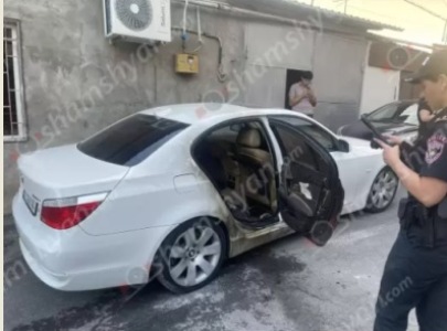 В Ереване в автомобиле «BMW» вспыхнул пожар: один человек госпитаизирован с ожогами