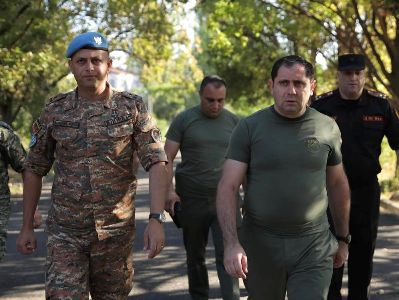 В ряде воинских частей МО РА продолжаются аттестационные экзамены