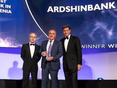 Ардшинбанк признан лучшим банком Армении в 2023 году по версии журнала Euromoney