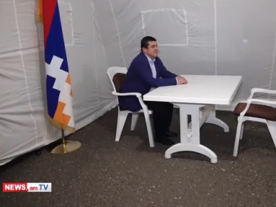 Karabakh President: People of Artsakh are facing real threat of physical destruction