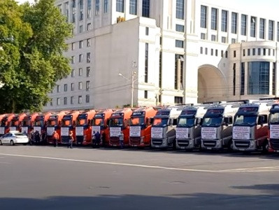 Представитель рабочей группы: В Карабах направляются 19 грузовиков с продуктами питания