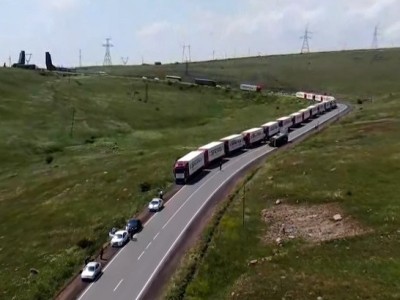 19 грузовиков с гуманитарной помощью для Карабаха уже прибыли в Сюникскую область