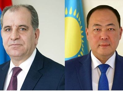 Посол Армении встретился с Заместителем главы внешнеполитического ведомства Казахстана