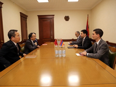 ՊԵԿ նախագահը Չինաստանի դեսպանի հետ քննարկել է երկկողմ համագործակցության տարբեր մեխանիզմներ