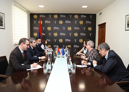 Գրիգոր Մինասյանն ու Անդրեա Վիկտորինը քննարկել են արդարադատության ոլորտի բարեփոխումների ընթացքը