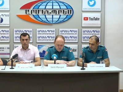 В Армении количество пожаров немного увеличилось