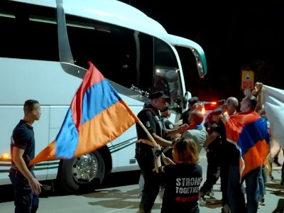 На Кипре прошла акция протеста в поддержку Арцаха