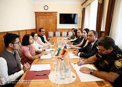 Armenia MIA Head, Indian Ambassador discuss further cooperation