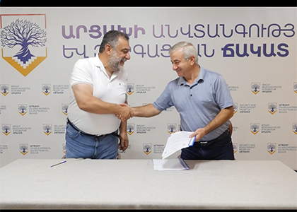 «Արցախի անվտանգության ճակատը» և ԱՀ քաղաքական 3 ուժեր կնքել են համագործակցության հուշագիր