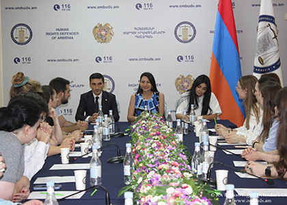 ՄԻՊ-ը ուսանողների հետ քննարկել է առկա խնդիրներն ու մարտահրավերները