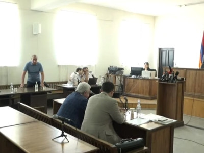 Armenia ex-President Serzh Sargsyan testifying in court
