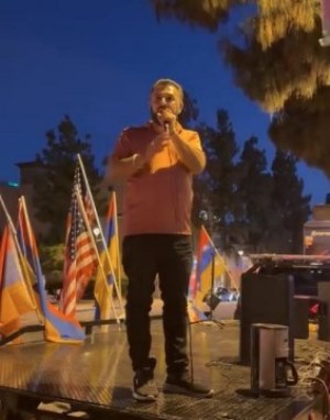 American Armenians continue sit-in for 5th day in support of Karabakh under Azerbaijan blockade
