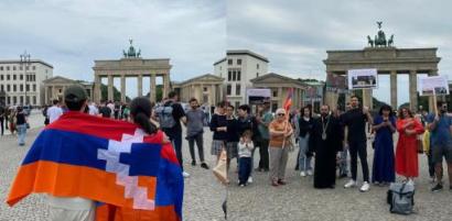 Rally in support of Artsakh held in Berlin